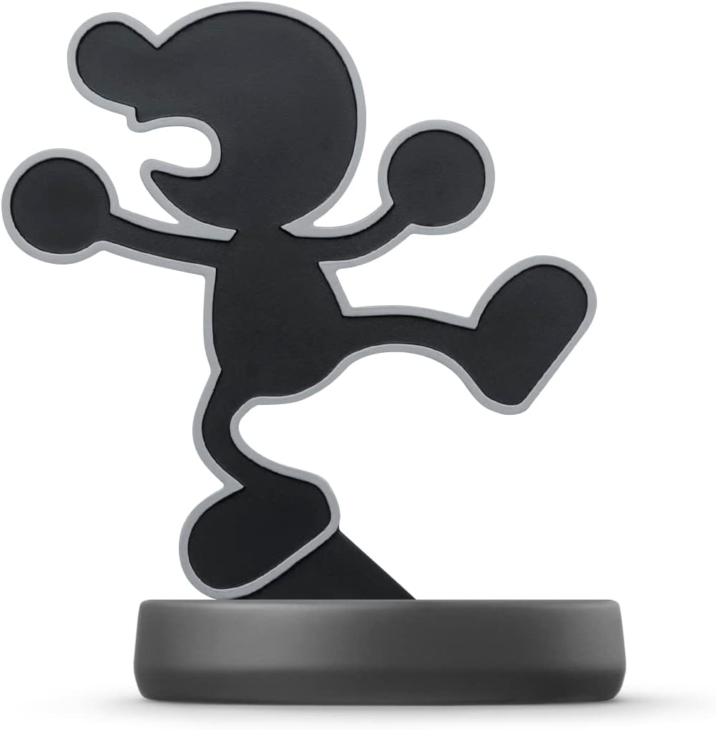 Amiibo Super Smash Bros - Mr Game & Watch No.45 Amiibo Super Smash Bros - Mr Game & Watch No.45